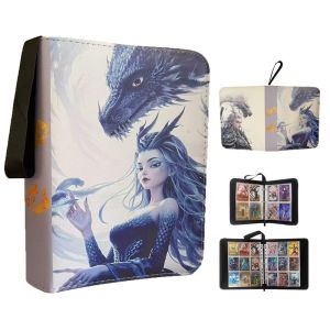 Nhà Sách Thẻ Zha a Na 2 Magic Child Ocean Four Grids Card Album Storage Organizer Metal Material Limited Edition