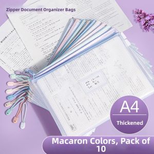 GLUECHEE | Transparent Document Organizer File Bag Student Use
