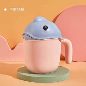 Thickened Plastic Bathing Water Spoon Baby Shampoo Cup Childrens Water Scoop Cartoon Sprinkler Bathing Tools for Infants