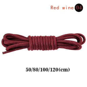 1Pair Round Shoelaces Polyester Solid Classic Shoelace Casual Sports Boots Shoe Laces Strings 50cm80cm100cm120cm 11 Color