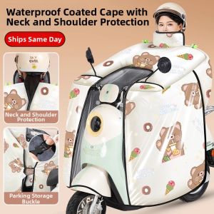 KIUMO | Winter Windproof Rainproof Thermal Blanket for Electric Scooter Child Adult