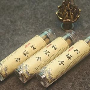 Cloud Pattern Pine Cone Incense 3 Bottles Indoor Home Use Air Pine Wood Fragrance Chinese Style Aromatherapy