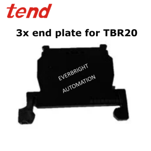 Tend TBC-10H TBR-10H TBR-20H TBD-10H TBD-20H Terminal Block End Plate