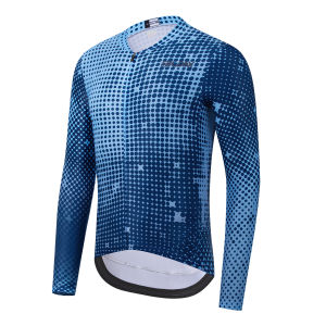 Raudax Thin Autumn Long Sleeve Cycling Jersey UV Protection Racing Bike Clothing Maillot for Bicycle Ropa Ciclismo Hombre