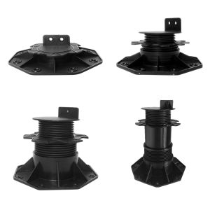 【NEW】 Heavy Duty Bearing Deck Height Adjustable for WPC Wood Slabs 4 Sizes Home Renovation and Decoration Supplies