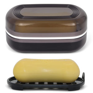 Hộp Đựng Xà Phòng Tre Di Động Hai Lớp Thân Thiện Với Môi Trường Tiện Dụng Khi Đi Du Lịch Vệ Sinh Khi Di Chuyển