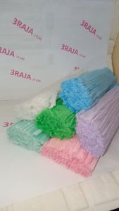 KAWAT BULU MERCY 1 PAK 1 WARNA ISI 97 HINGGA 100 PCS / Pipe Cleaner Mainan Kerajinan tangan Anak