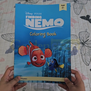 Finding Nemo Coloring Book – 20 Pages | Screen-Free Activity for Kids Age 4+
