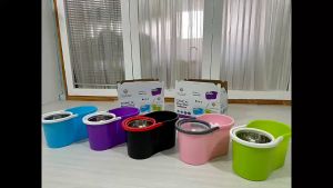 ชุดถังปั่นไม้ม็อบ ถังปั่นไม้ถูพื้น ไม้ม็อบ ไม้ถูพื้น อุปกรณ์ทำความสะอาดบ้าน ไม้ถูพื้น+ถังปั่น มีล้อ ตัวถังปั่นสามารถแยกประกอบได้ สินค้าพร้อมส่ง จากไทย