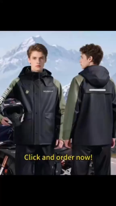 YAHOOO Raincoat Suit Long-Lasting Waterproof Motorcycle Rainout
