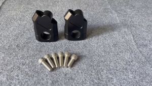 Gù Nâng Ghi Đông 22mm Xe Motor Xe Máy Màu Đen