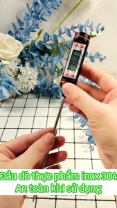 Bút Nhiệt Kế Kỹ Thuật Số Đo Nhiệt Độ Dễ Sử Dụng Chính Xác Cao Nhiệt Kế Kiểu Bút Thực Phẩm Kỹ Thuật Số Đầu Dò Nhiệt Độ Nấu Thịt Bbq Nhà Bếp