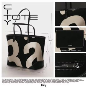 แท้ 100 % Rally City Tote : Mission #02 (Wine)