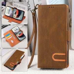 szhaiyu | Phone Case for Samsung Galaxy S26 Ultra S25 S24 FE S23 S22 S21 Plus A57 A37 A27 A17 A07 A06 A56 A36 A55 A35 Leather Wallet Cover