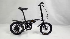 READY STOCK TO SHIP 100% CBU ASSEMBLY 16 INCHES INCI FOLDING BICYCLE DISC BRAKE 6 SPEED GEAR