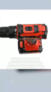 KALLA Taffware Mesin Bor Listrik Tanpa Kabel & Baterai Lithium 12V