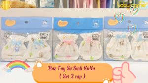 Set 2 Cặp Bao Tay KUKU - KU2306 Cho Bé 0M+