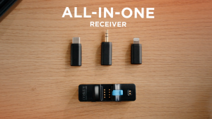 BOYA BOYALINK Dual-Channel Wireless Microphone System 2.4GHz with HD Noise Cancellation 100m Wireless Range 30 Hrs Ultra-Long Battery Life for Android iPhone iPad Camera Live Streaming Vlog TikTok Video Recording