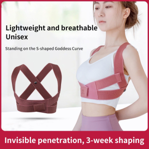 Back Support Belt Posture Shoulder Correction Align Relieve Pain Posture Corrector Lifting Upgraded Sokongan Belakang Back Correction Body Support