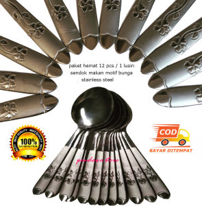 Sendok Makan stainless Tebal isi 1 lusin (12 pcs)