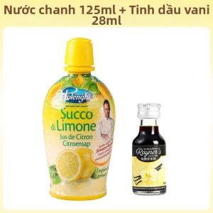 Nước cốt chanh không chất phụ gia cho làm bánh và cocktail
