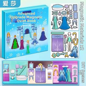 Aisha Theme No-cutting Dress-up Stickers DIY Kids Toys