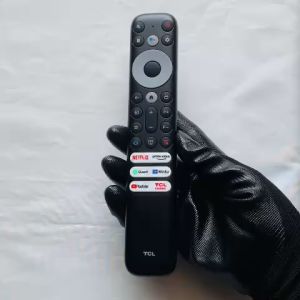 Remote điều khiển tivi TCL Mã 02 Giọng Nói 2022 điều khiển TV TCL Smart các dòng tivi internet - Tặng kèm pin - GDCT