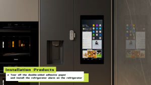 CallToU Alarm Sensor Refrigerator Freezer Window Door Alarm Sensor Smart Home 120dB Wireless Anti-theft DA10