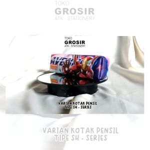 TEMPAT PENSIL RESLETING MOTIF DINO / PCR SH-02 DINO (12/480)