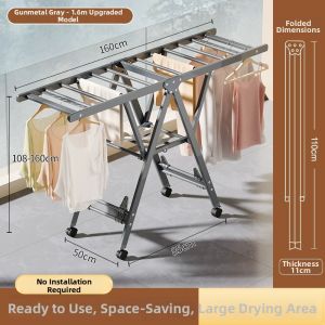 Foldable Indoor Outdoor Drying Rack