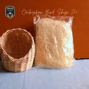 Sarang Berternak Burung Paket Hemat Sarang Rotan Serat Nanas