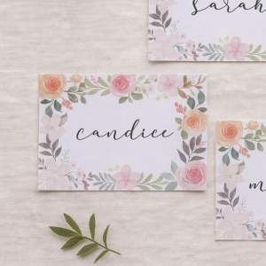 Personalised Bridesmaid Proposal Cards | Custom Name Calligraphy | Will You Be My Bridesmaid / Maid of Honor | Bridal Party Thank You Keepsake Gift