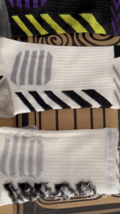 Mid Cut Socks Basketball Football Takraw Hiking Running Stoking Stokin