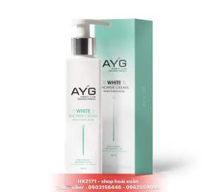 Kem ủ truyền trắng AYG white Shower cream Tone-Up - tắm trắng - ủ trắng toàn thân - HX2171