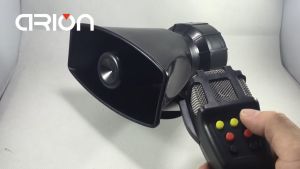 Pengiriman Cepat Saiyin Toa Megaphone Loadspeaker Horn 7 Tone Sirene 100W HW 1006