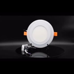 โคมไฟดาวน์ไลท์ LED ไฟติดห้องนอน ดาวไลท์ ดาวน์ไลท์ฝังฝ้า แสงสีขาว+ฟ้า ไฟตกแต่งเพดาน โคมไฟติดเพดาน led ไฟสี่เหลี่ยมled ไฟแบบกลม