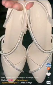 Heels bapau tali jeli import ANNE 5 cm - EL STORE