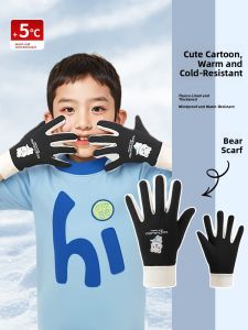 Quick-Dry Waterproof Insulated Ski Gloves for Outdoor Sports