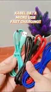 KABEL DATA KABEL CHARGER MICRO USB MERK VEGER UFO QC 3.0A FAST CHARGING