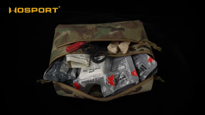 Oiking Tactical Universal GP Pouch (L Size/30*20*3cm) Molle System Multiple Velcro Designs Cordura Material for Outdoor Hunting Accessories