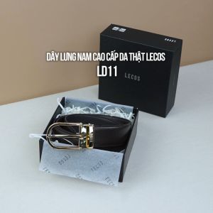 Dây lưng nam cao cấp da thật LECOS - LD11