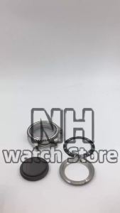 43mm DEEP SEA Homage Big Sapphire Crystal Watch Case Ceramic Bezel Fit NH34/35/36 ETA2824 PT5000 Miyota Mingzhu Movement