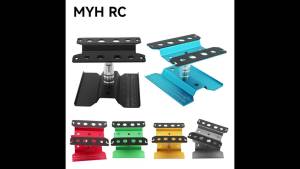 Adjustable Aluminum Alloy Dampers Shock Mount Multiple Angle Stand For 1/10 Axial SCX10 II Rock Crawler 90046 RC Car Parts
