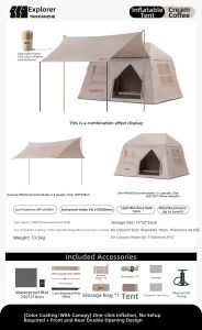 TanXianZhe | Automatic Inflating Water-Resistant Tent