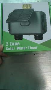 YIERYI Solar WiFi Water Timer 1/2 Zone Smart Irrigation Controller APP Garden Sprinkler Automatic USB Rechargeable + Gateway