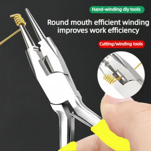 3-in-1 Yellow Jewelry Pliers - Professional Hand Tools for DIY Jewelry Making & Craft Projects