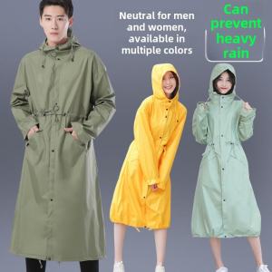 Adult Long Raincoat Waterproof Windproof Hiking Style Mens And Womens Cute Quick Dry Full Body Raincoat Fashionable Design