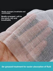 Disposable Beauty Pressing Cloth for Lip Tattooing Medical Gauze Makeup Tools Semi-Permanent Lip Tint Application Pads