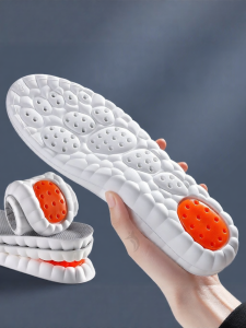 FASHEHAN | Sports Long Standing Comfortable Thick Shock Absorption High Elasticity Anti Foot Pain Insoles