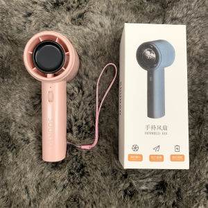 Portable Handheld Turbine Fan Adjustable Wind Power 1-99 Levels Long Battery Life High Wind Force Mini Fan for Home Use